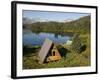 Us Forest Service Cabin, Shrode Lake, Prince William Sound, Alaska, USA-null-Framed Photographic Print