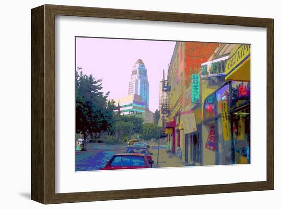 US Gift, Venice Beach, California-Steve Ash-Framed Giclee Print