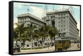 US Grant Hotel, San Diego, California-null-Framed Stretched Canvas