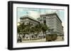 US Grant Hotel, San Diego, California-null-Framed Art Print