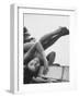 US Gymnast Muriel Davis Practicing at the National Gymnastic Clinic-Stan Wayman-Framed Photographic Print