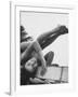 US Gymnast Muriel Davis Practicing at the National Gymnastic Clinic-Stan Wayman-Framed Photographic Print