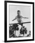 US Gymnast Muriel Davis Practicing at the National Gymnastic Clinic-Stan Wayman-Framed Photographic Print