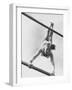 US Gymnast Muriel Davis Practicing at the National Gymnastic Clinic-Stan Wayman-Framed Photographic Print