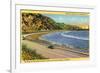 US Highway 101, Santa Barbara, California-null-Framed Art Print