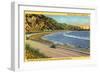 US Highway 101, Santa Barbara, California-null-Framed Art Print