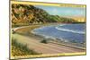 US Highway 101, Santa Barbara, California-null-Mounted Art Print