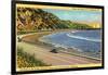 US Highway 101, Santa Barbara, California-null-Framed Art Print