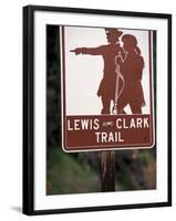 US Highway 12, Lewis and Clark Trail, Idaho, USA-Connie Ricca-Framed Photographic Print