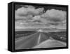 US Highway 20 Between Blackfoot and Arco-Frank Scherschel-Framed Stretched Canvas