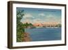 Us Locks and Dam on the Savannah River, 1943-null-Framed Giclee Print