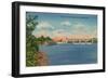 Us Locks and Dam on the Savannah River, 1943-null-Framed Giclee Print