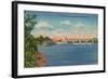 Us Locks and Dam on the Savannah River, 1943-null-Framed Giclee Print