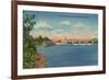 Us Locks and Dam on the Savannah River, 1943-null-Framed Giclee Print