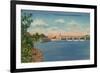 Us Locks and Dam on the Savannah River, 1943-null-Framed Giclee Print