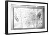 Us Map "Fair Play in Politics" Displaying Areas with Political Religious Bias, 1960-Walter Sanders-Framed Photographic Print