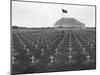 US Marine Cemetery on Iwo Jima-null-Mounted Premium Photographic Print