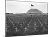 US Marine Cemetery on Iwo Jima-null-Mounted Photographic Print