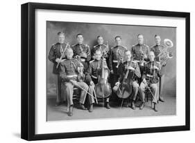 US Marine Corps Band Sextets-null-Framed Art Print