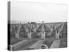 US Marine Corps Cemetery-Edward Steichen-Stretched Canvas