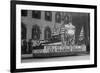 Us Marine Corps Parade Float Emphasizing Recruitment-null-Framed Premium Giclee Print