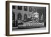 Us Marine Corps Parade Float Emphasizing Recruitment-null-Framed Art Print