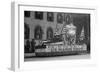 Us Marine Corps Parade Float Emphasizing Recruitment-null-Framed Art Print