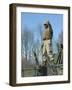 US Marine Corps Sergeant Gives the Thumbs up to the Helicopter Support Team-Stocktrek Images-Framed Photographic Print