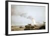 US Marine Following the Retreat of Iraqi Forces from Kuwait, Feb 27, 1991-null-Framed Photo