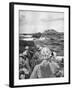 Us Marines in a Landing Craft Steam Towards the Japanese Held Island of Iwo Jima, February 1945-null-Framed Photographic Print