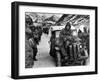 US Marines in Retreat After Surprise Attack by Red Chinese Divisions on Allied Forces, North Korea-Frank C^ Kerr-Framed Photographic Print