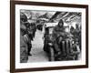 US Marines in Retreat After Surprise Attack by Red Chinese Divisions on Allied Forces, North Korea-Frank C^ Kerr-Framed Photographic Print