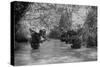 US Marines Move Through Water in Vietnam, July 1966-null-Stretched Canvas