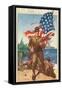 US Marines, On the Beach-null-Framed Stretched Canvas