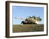 US Marines Provide Security in an M1A1 Abrams Tank-Stocktrek Images-Framed Photographic Print