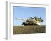 US Marines Provide Security in an M1A1 Abrams Tank-Stocktrek Images-Framed Photographic Print