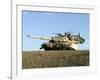 US Marines Provide Security in an M1A1 Abrams Tank-Stocktrek Images-Framed Photographic Print