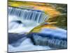 US, Michigan, Upper Peninsula. Reflections on Bond Falls.-Julie Eggers-Mounted Photographic Print