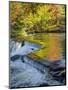 US, Michigan, Upper Peninsula. Reflections on Bond Falls.-Julie Eggers-Mounted Photographic Print