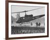 US Military Helicopters-Larry Burrows-Framed Photographic Print