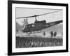 US Military Helicopters-Larry Burrows-Framed Photographic Print