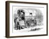 Us Military Telegraph Wagon, American Civil War, 1861-1865-Gardner Gardner-Framed Giclee Print