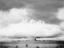 Atomic Burst Over Nagasaki, 1945-us National Archives-Photographic Print