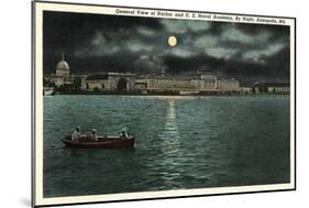 US Naval Academy, Annapolis-null-Mounted Art Print