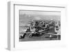 Us Navy Aircraft Carrier before the Attack Agaist Japan-null-Framed Photographic Print