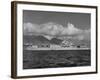 US Navy Aircraft Carrier "Enterprise" During Maneuvers in Hawaii-Carl Mydans-Framed Photographic Print