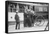 US Navy Ambulance Takes Sick Sailors From Hospital Ship-null-Framed Stretched Canvas