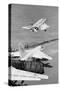 Us Navy Attack Planes are Launched-David Kennerly-Stretched Canvas