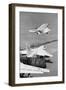 Us Navy Attack Planes are Launched-David Kennerly-Framed Photographic Print