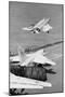 Us Navy Attack Planes are Launched-David Kennerly-Mounted Photographic Print